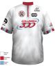 Keven Grid Chess Crazy Cream, Tan & Dark Brown Color Jersey Replica