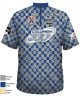 Keven Grid Chess Crazy Cream, Tan & Dark Brown Color Jersey Replica